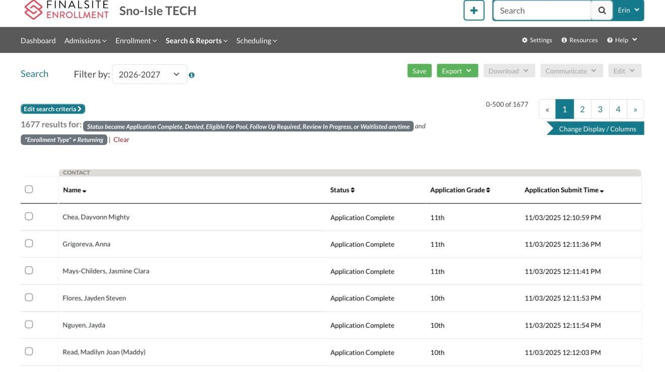 Application Submit Time field displayed within a column in a Search.png