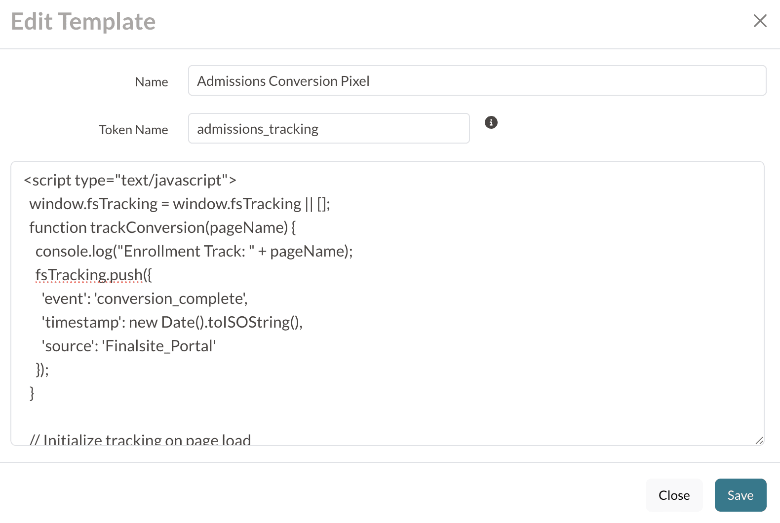 Example of adding a Custom HTML template with name_ token_ and code.png