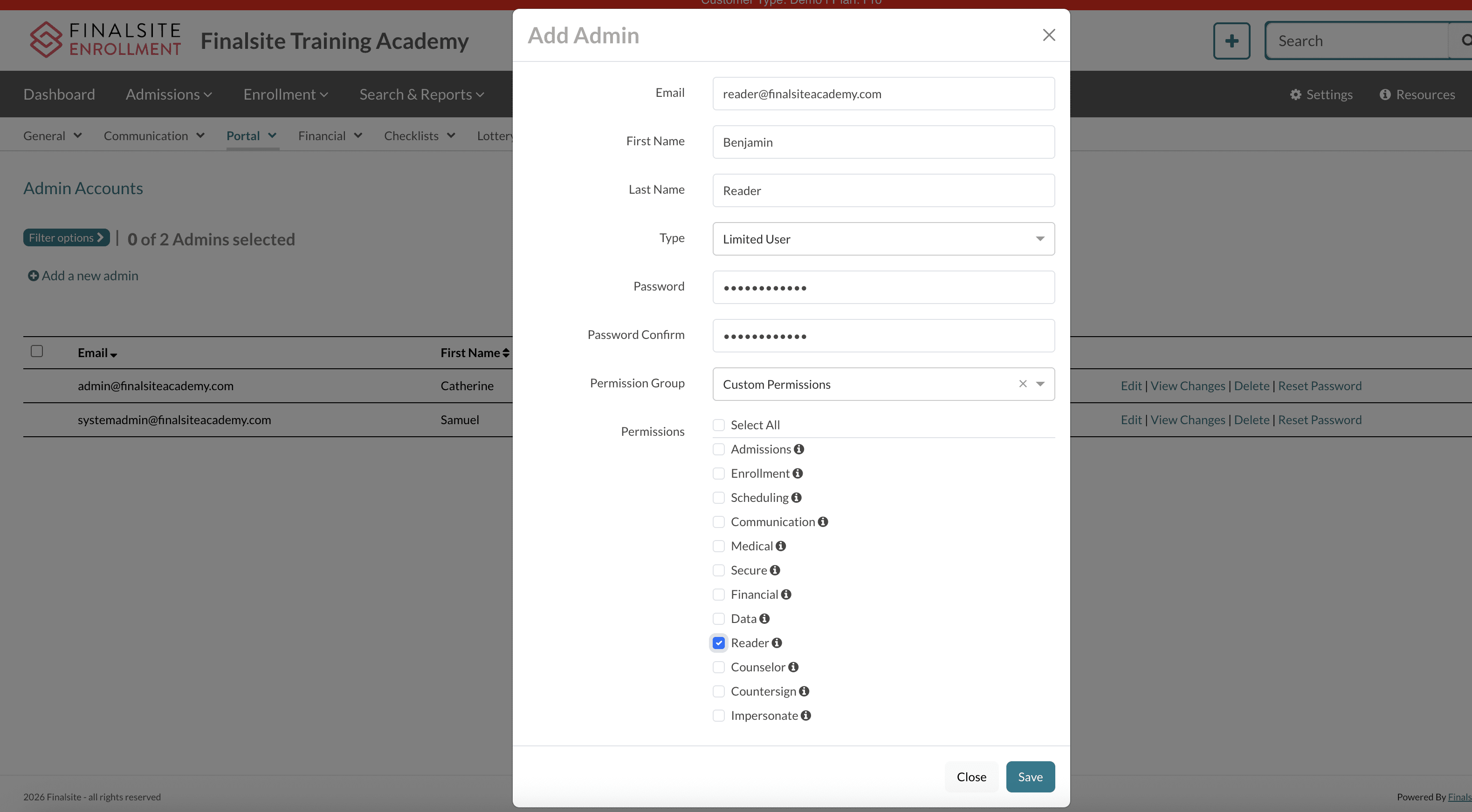 Create a Reader account.png