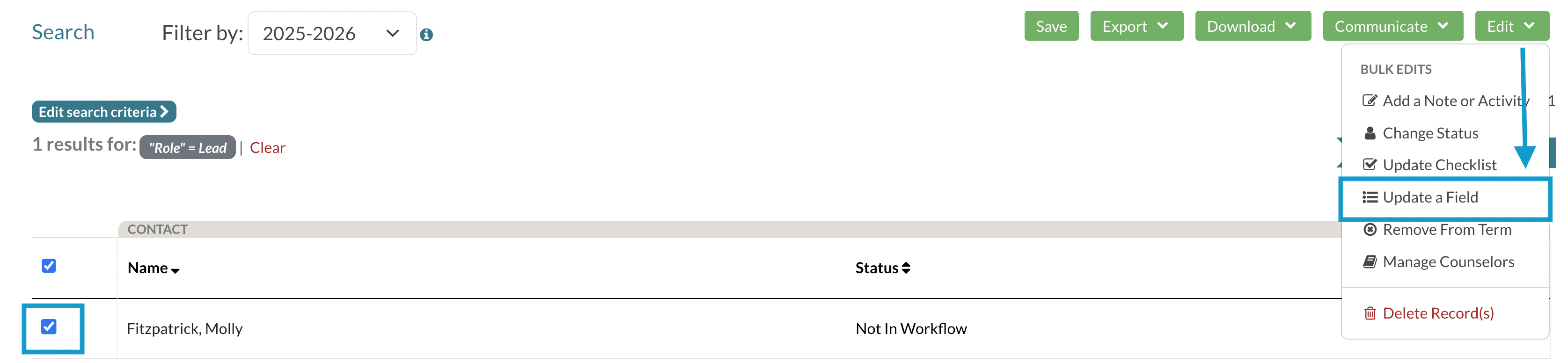 Click Edit Menu and Update a Field.png