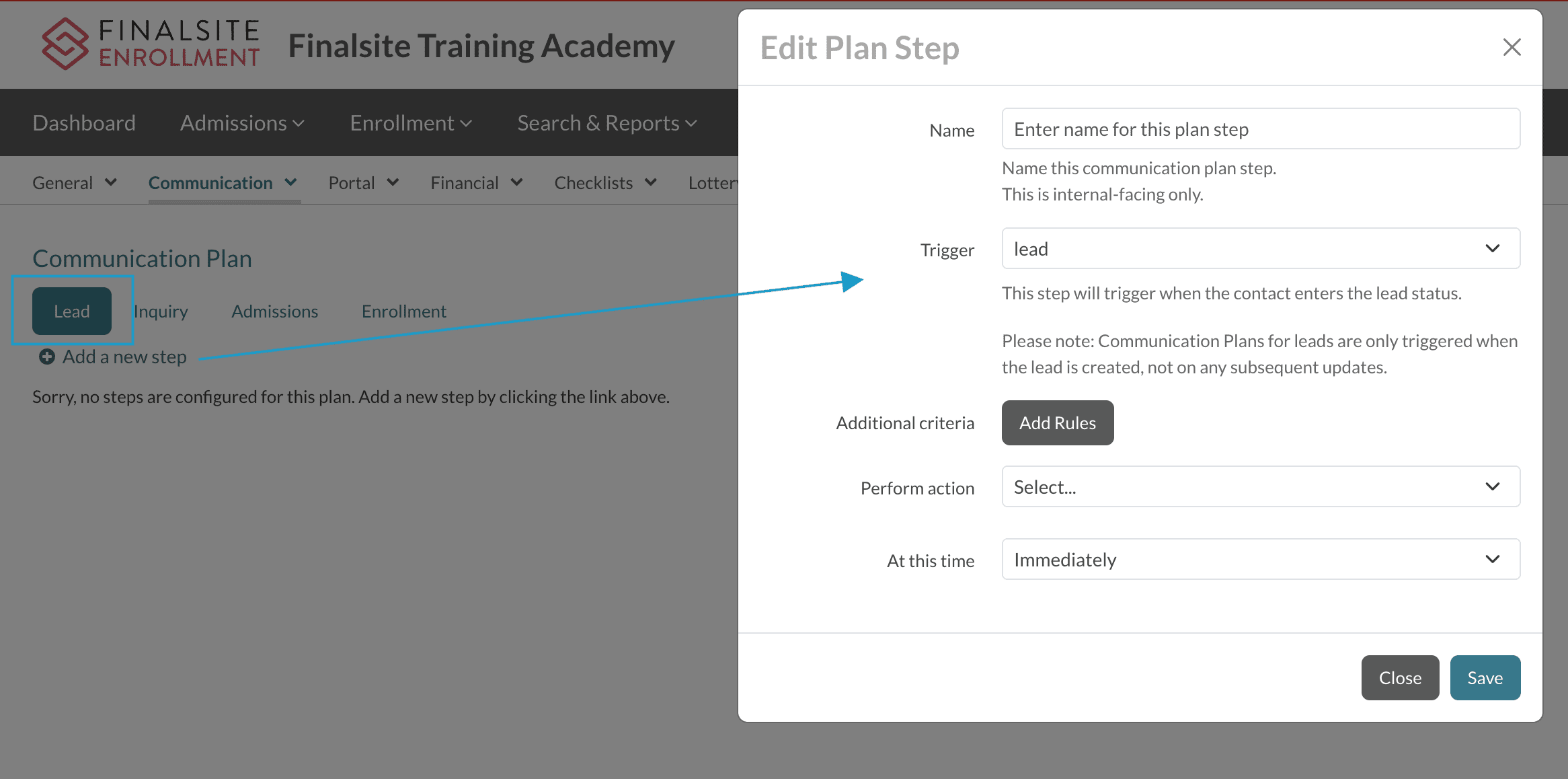 Add a new Lead ACP step.png