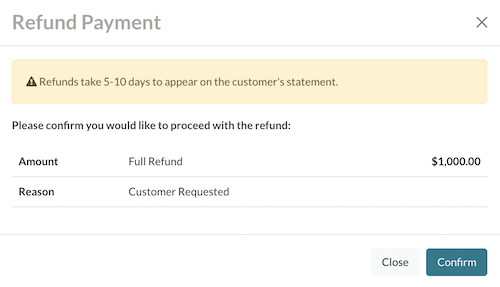 refund process
