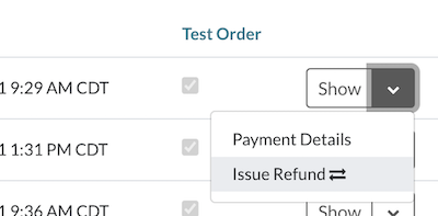 Refund Process
