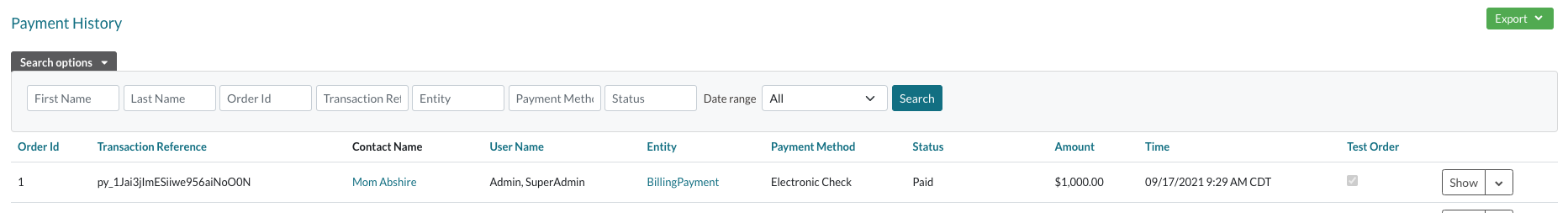 refund process