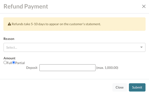 refund process